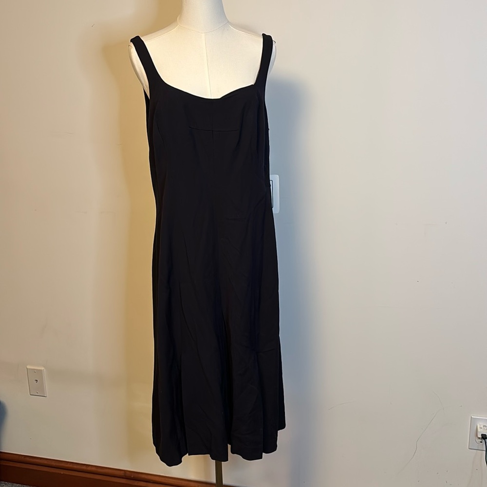 Carlisle Moonlight navy blue dress sleeveless size 16 BNWT